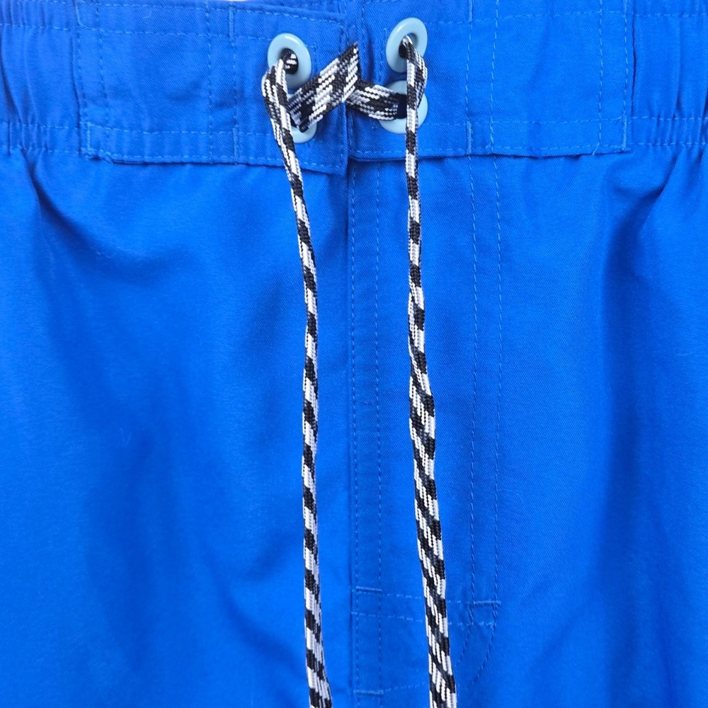Nike Mens Blue Athletic Swim Shorts Polyester Mesh Lined Size M - Picture 3 of 10